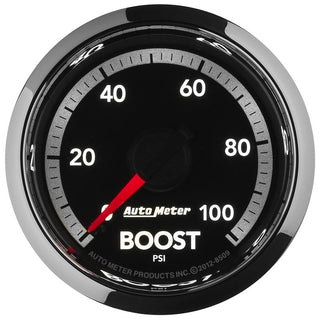 AutoMeter Gen4 Mechanical Boost Gauge 52.4mm: Ram 2500/3500 2010-2017 5.7L/6.7L Diesel