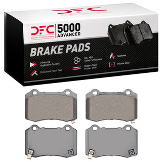 DFC 10-23 Chrysler 300 Rear 5000 Advanced Ceramic Brake Pads - Enhanced Friction and Long Wear