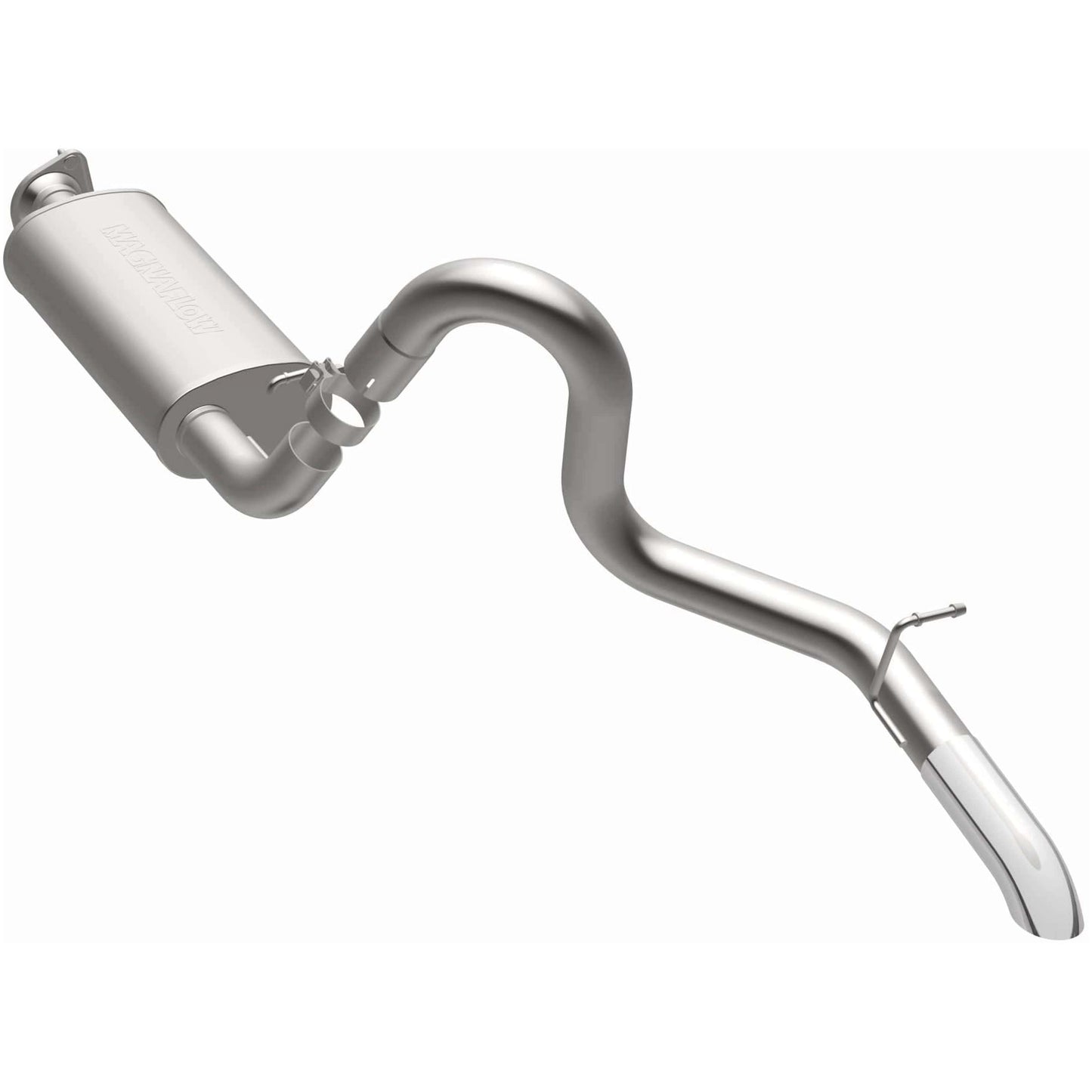 MagnaFlow Street Series Stainless Cat-Back Performance Exhaust System: Dodge Ram 1500 (09-10) / Jeep Wrangler (00-06)