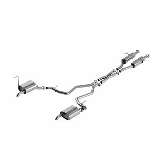 Borla S-Type Exhaust System: Jeep Grand Cherokee L 2022 - 2025 (3.6L V6 & 5.7L Hemi)