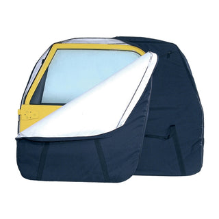 Rugged Ridge Hard Door Storage Bag: Jeep Wrangler 1991-2006 4.0L I6 / 2.5L I4