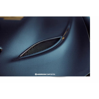 Anderson Composites OE Hellcat Carbon Fiber Hood: Dodge Charger 2015 - 2023 (All Models)