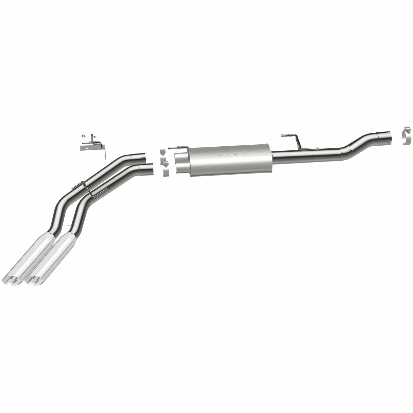 MagnaFlow Street Series Stainless Cat-Back Performance Exhaust System: Dodge Ram 1500 2009 - 2010