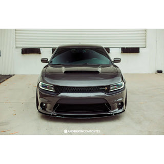 Anderson Composites Demon Carbon Fiber Hood: Dodge Charger 2015 - 2023 (All Models)