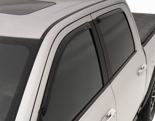 AVS Ventvisor In-Channel Window Deflectors (4PC, Smoke): Dodge RAM Crew Cab 2009 - 2018 (1500, 2500, 3500)