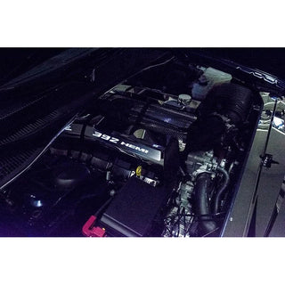 American Car Craft "392" Polished Fuel Rail Covers (ILLUMINATED): 300 / Challenger / Charger 6.4L 392 2011 - 2024