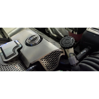 American Car Craft "392" Polished Fuel Rail Covers (ILLUMINATED): 300 / Challenger / Charger 6.4L 392 2011 - 2024