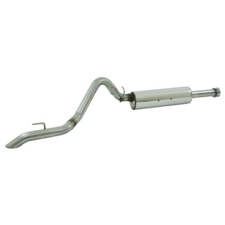 MBRP Cat Back Exhaust System (Single Turndown Exit): Jeep Wrangler TJ Unlimited 2004 - 2006 (4.0L Only)