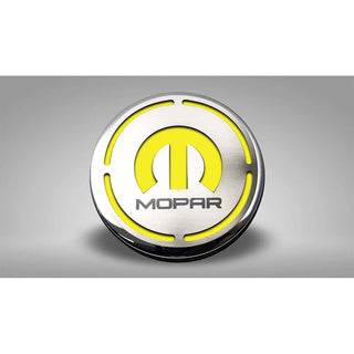 American Car Craft "MOPAR" Deluxe Fluid & Shock Tower Cap Covers (13PC): Dodge Challenger V8 2008 - 2023