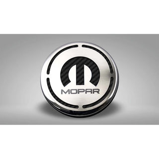 American Car Craft "MOPAR" Deluxe Fluid & Shock Tower Cap Covers (13PC): Dodge Challenger V8 2008 - 2023