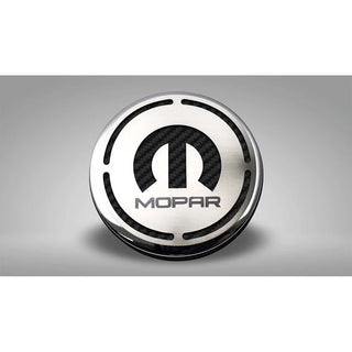 American Car Craft "MOPAR" Deluxe Fluid & Shock Tower Cap Covers (13PC): Dodge Challenger V8 2008 - 2023