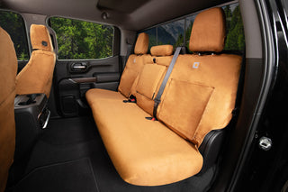 Covercraft 19-24 Dodge Ram 1500 Carhartt SeatSaver Custom Second Row Seat Covers - Brown