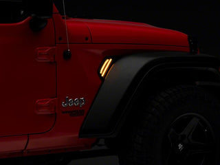 Raxiom Axial Series Fender Vent LED Light: Fits Most Jeep Wrangler Models (2007-2026)