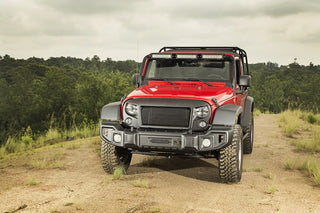 Rugged Ridge Spartacus Front Bumper Black: Jeep Wrangler 2007-2018 2.0L/3.6L/3.8L V6