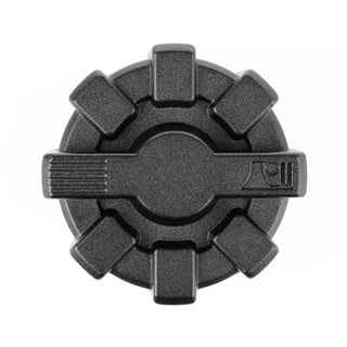 Rugged Ridge Black Elite Aluminum Fuel Cap: Fits Jeep Wrangler TJ/LJ/JK/JL 2001-2021 3.6L/3.0L EcoDiesel