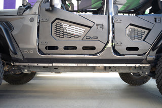 DV8 Offroad Rock Skins (SIDE): Jeep Wrangler JL 2018-2026 6.4L 392/3.6L V6