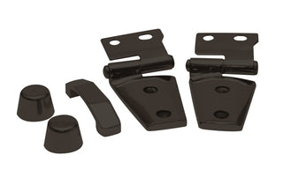 Rampage Hood Kit Black: Jeep Wrangler JK 2007-2018