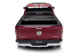 UnderCover Armor Flex Hard Folding Bed Cover 5.7ft (REAR): Fits Most Dodge / Ram 1500 Models (2002-2024) - Black Textured