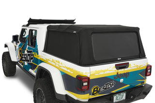Bestop Supertop For Truck 5 Ft Bed Black Diamond (REAR): Jeep Gladiator 2020-2024 3.0L / 3.6L V6