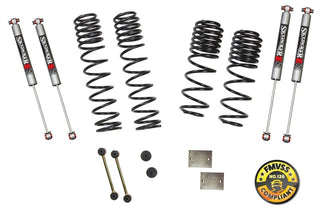 Skyjacker 2 Stage 1in-1.5in Coil System Long Travel: Jeep Wrangler JL Rubicon 2018-2019 / 2021-2024 3.6L / 2.0L Turbo