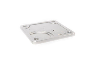 BuiltRight Industries 2020 Jeep Gladiator Bed Plug Plate Cover (Alum) - Silver