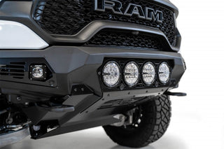 Addictive Desert Designs Bomber Front Bumper (FRONT): Ram 1500 TRX (2021-23) - Hammer Black/Satin Black