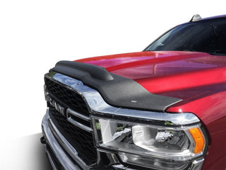 Husky Liners Aeroskin II Low Profile Bug Shield: Fits Most Dodge Ram 1500 / 3500 Models (2002-2018) - Textured Black
