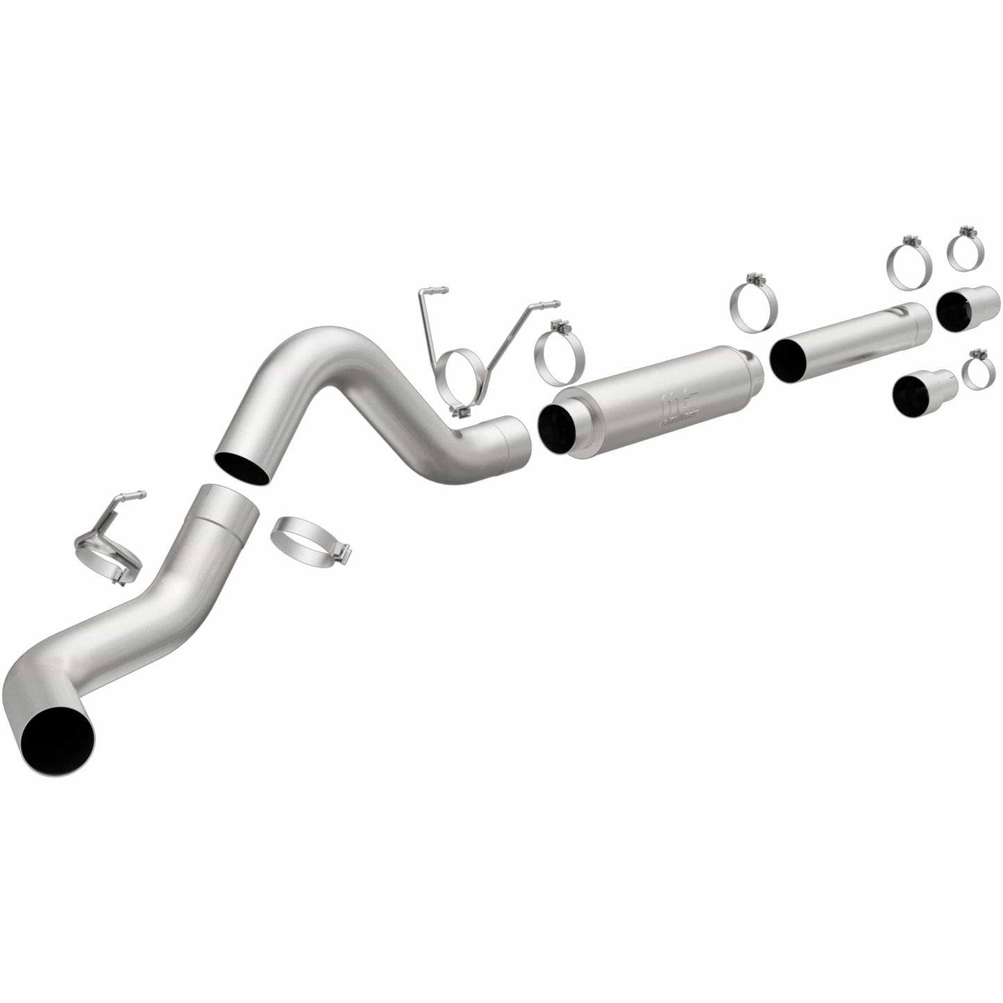 MagnaFlow Cat-Back Performance Exhaust System (REAR PASSENGER SIDE): Dodge Ram 2500 / Ram 3500 2003 - 2007