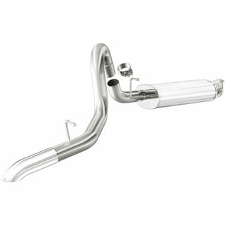 MagnaFlow Street Series Stainless Cat-Back Performance Exhaust System: Dodge Ram 1500 (09-10) / Jeep Wrangler (00-06)
