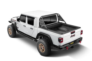 N-Fab ARC Sports Bar Textured Powder Coat: Fits Most Jeep Gladiator Models (2018-2026) w/ Roll-N-Lock Bed Cover