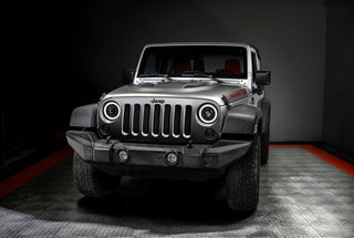 ORACLE Lighting 0718 Jeep Wrangler JK Oculus 7in Switchback Bi-LED Projector Headlights