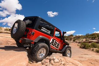 ARB Jeep Wrangler JL 2-Door Rock Sliders: Jeep Wrangler 2018-2023