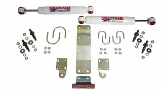 Skyjacker Dual Steering Damper Kit Hydro 7000: Jeep Wrangler JK 2007-2018 3.6L/3.8L V6