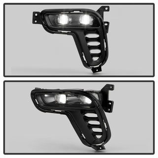 Spyder Dodge Durango 21-24 OEM Style LED Fog Lights w/Switch (FL-DDU2021-LED-C)