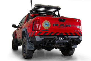 Addictive Desert Designs RHO Stealth Fighter Rear Bumper (REAR): Ram 1500 3.0L 2025 - Hammer Black