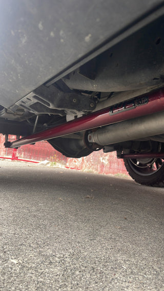 Wehrli 99-10 Ford / 94-22 RAM Univ RCLB/CCSB/ECSB 60in. Traction Bar Kit - Semi-Gloss Blk