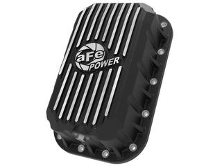 aFe POWER Pro Series Engine Oil Pan w/ Machined Fins - Black: Jeep Wrangler JK 3.6L V6 2012 - 2018