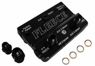 Fleece Performance Fuel Distribution Block: Dodge Ram 2500 / 3500 2010-2018 6.7L Diesel