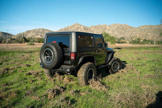 DV8 Offroad Mid-Width Rear Bumper (REAR): Jeep Wrangler JK 2007-2018 3.8L/3.6L V6