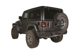 Rugged Ridge Spare Tire Relocation Bracket: Jeep Wrangler JL 2018-2024 2.0L/3.6L