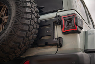 DV8 Offroad Spare Tire Carrier: Jeep Wrangler JL 2018-2025 3.6L / 6.4L 392