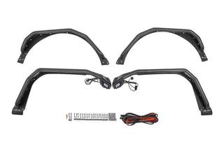 DV8 Offroad Spec Series Tube Fenders: Jeep Wrangler JL 2018-2026 6.4L 392/3.6L V6