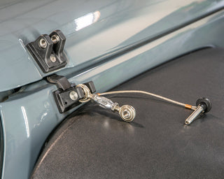 DV8 Offroad Hood Hold Downs: Jeep Wrangler (97-17) / Wrangler JK (18)