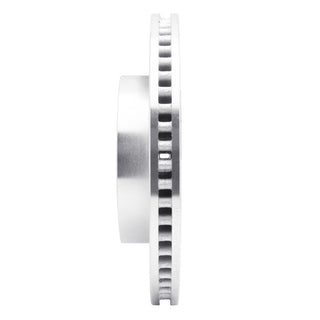 R1 Concepts Drilled & Slotted Brake Rotor (FRONT RIGHT): Dodge Durango 1998-2003 3.9L / 4.7L w/ Silver
