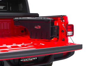 UnderCover Swing Case Passenger Side: Fits Most Dodge Ram (2002-2010) / Ram 1500 / 2500 / 3500 (2011-2018) / Jeep Gladiator (2018-2026) - Black Smooth