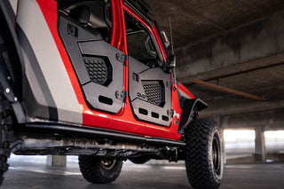 DV8 Offroad Spec Series Half Doors Rear (F&R): Jeep Wrangler JL 2018-25 / Gladiator JT 2020-23