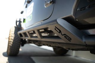 DV8 Offroad FS-15 Series Rock Sliders (SIDE): Jeep Wrangler JL 2018-2026 6.4L 392/3.6L V6