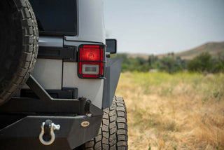 DV8 Offroad Armor Fender Flares: Jeep Wrangler JK 2007-2018 3.8L/3.6L V6/2.0L Turbo - Black