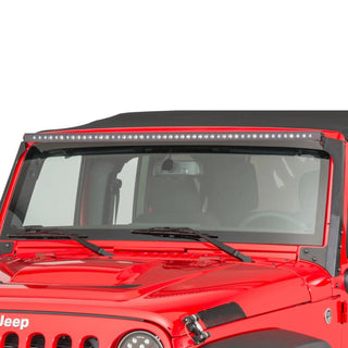 Putco 07-18 Jeep Wrangler JK - 50in Luminix Light Bar w/ Roof Bracket Luminix Jeep LED Kits