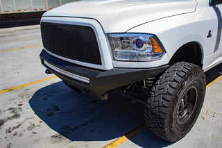 Addictive Desert Designs Stealth Fighter Front Bumper: Dodge Ram 2500 (2010) / Ram 3500 (2010) / Ram 2500 (11-18) / Ram 3500 (11-18)